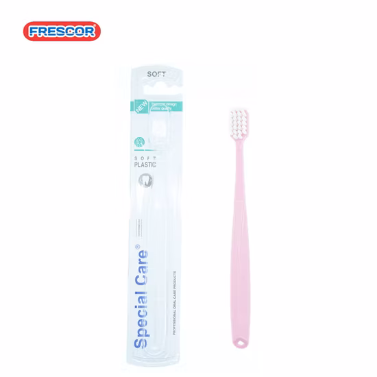 Limpeza de dentes de escova de dentes de plástico para higiene pessoal oral